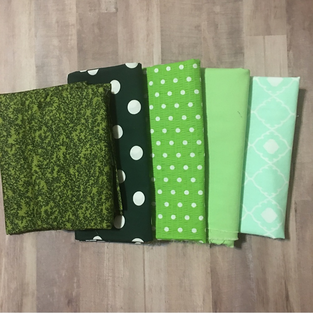 Green Fabric Bundle